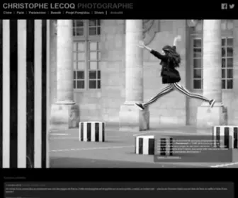 Christophe-Lecoq-Photography.com(Les photos noir et blanc du photographe humaniste Christophe Lecoq) Screenshot