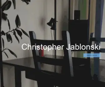 Christopher-Jablonski.com(Christophe Jablonski) Screenshot