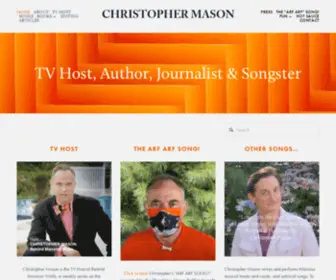 Christopher-Mason.com(Christopher Mason) Screenshot