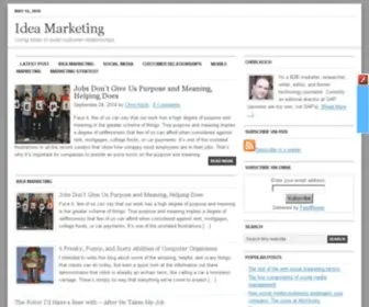 Christopherakoch.com(Idea Marketing and Customer Intimacy) Screenshot