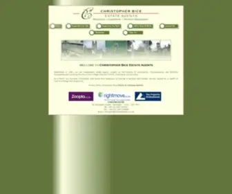 Christopherbice.co.uk(Estate Agents Faringdon) Screenshot