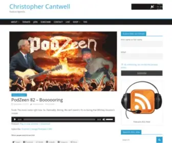 Christophercantwell.com(Christopher Cantwell) Screenshot