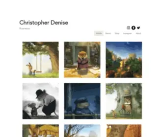 Christopherdenise.com(Christopher Denise) Screenshot