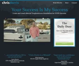 Christopherdorris.com(The Mental Toughness Coach) Screenshot