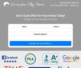 Christopherellynhomes.com(We Buy Houses) Screenshot