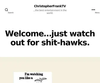 Christopherfrank.tv(The best entertainment in the world) Screenshot