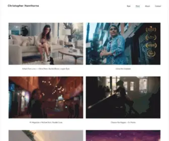 Christopherhawthorne.com(Christopher Hawthorne) Screenshot