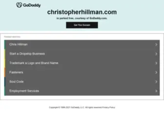 Christopherhillman.com(Chris Hillman's Huge Animatronics) Screenshot