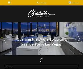 Christopherhomesrealty.com(Christopher Homes Realty in Las Vegas) Screenshot