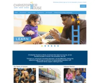 Christopherhouse.org(Helping families thrive) Screenshot