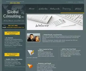 Christopherhudson.com(Global Consulting INC) Screenshot