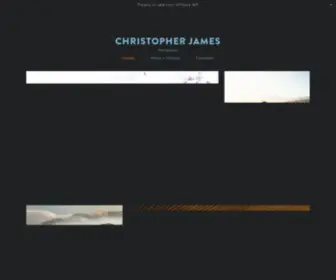 Christopherjames.co(Gallery) Screenshot