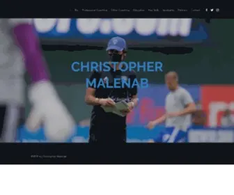 Christophermalenab.com(Coach) Screenshot