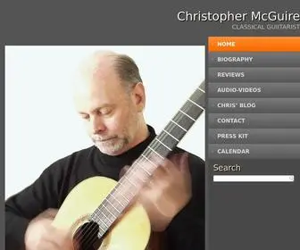 ChristophermcGuire.com(Christopher McGuire) Screenshot