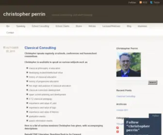 Christopherperrin.com(Christopherperrin) Screenshot