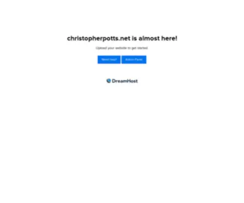 Christopherpotts.net(Christopherpotts) Screenshot