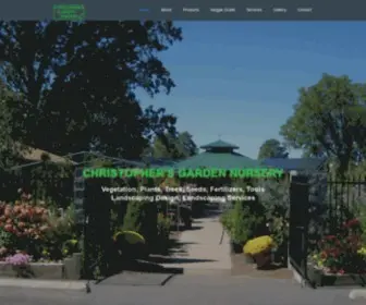 Christophersgardensnursery.com(Christopher Gardens) Screenshot