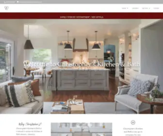 Christophersshowroom.com(We create kitchens and bathrooms to suit your every desire) Screenshot