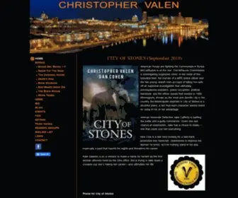 Christophervalen.com(Christopher Valen) Screenshot