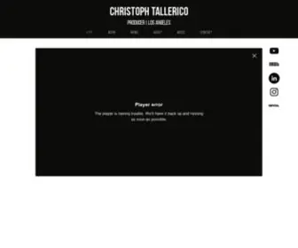 Christophtallerico.com(Christoph Tallerico) Screenshot