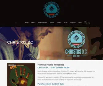 Christosdc.com(Reggae Artist) Screenshot