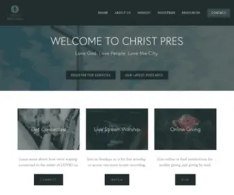 Christpres.com(Christ Presbyterian Church) Screenshot