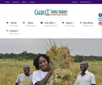 Christsanctuary.org(Christ Sanctuary International) Screenshot