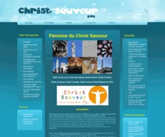 Christsauveur64.org(Paroisse Christ Sauveur) Screenshot