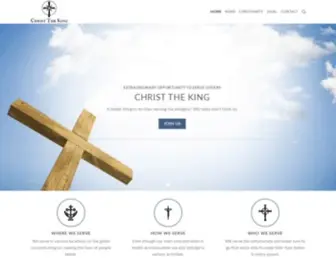 Christthekingma.org(Free Trip To Heaven) Screenshot