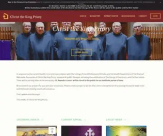 Christthekingpriory.com(Christ the King Priory) Screenshot