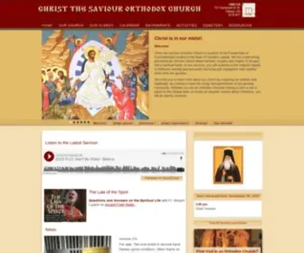 Christthesaviour.ca(Christ the Saviour) Screenshot