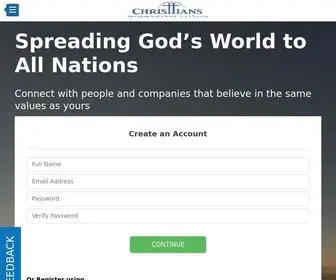 Christtians.com(Christian Social Network App) Screenshot