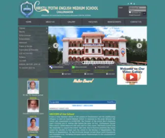 ChristujYothischool.org(Christu Jyothi School Welcome to Christu Jyothi School) Screenshot