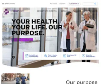 Christushealth.org(CHRISTUS Health System) Screenshot