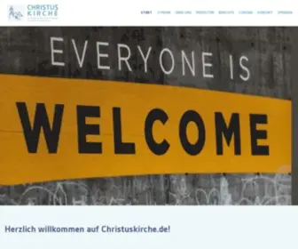 Christuskirche.de(Herzlich willkommen) Screenshot