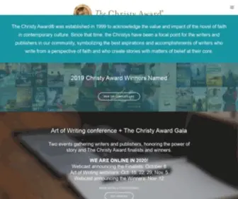 Christyawards.com(The Christy Awards) Screenshot