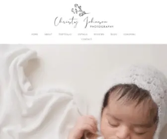 Christyjohnson.com(Raleigh Family Photographer) Screenshot