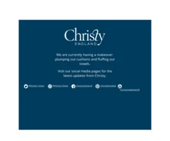 Christylinens.com(Christy) Screenshot