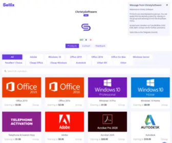 Christysoftware.com(View ChristySoftware's shop on Sellix) Screenshot