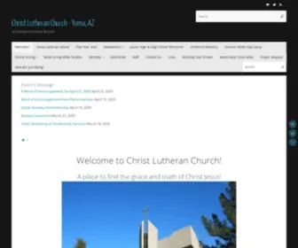 Christyuma.org(Christ Lutheran Church) Screenshot