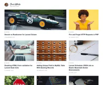 Chriswhite.is(Chris White) Screenshot