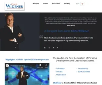 Chriswidener.com(Chris Widener) Screenshot