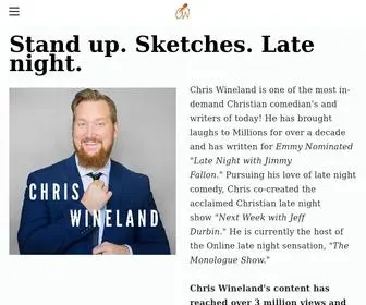 Chriswineland.com(Chris Wineland) Screenshot