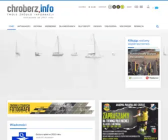 Chroberz.info(Internetowy Serwis Chrobrza i okolic) Screenshot