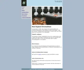 Chromachem.com(Environmental Testing and Analysis) Screenshot