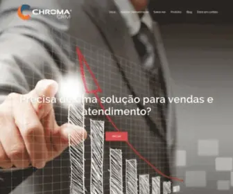 Chromacrm.com.br(Início) Screenshot