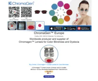 Chromagen.co(Chromagen Europe) Screenshot