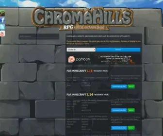 Chromahills.com(CHROMA HILLS) Screenshot