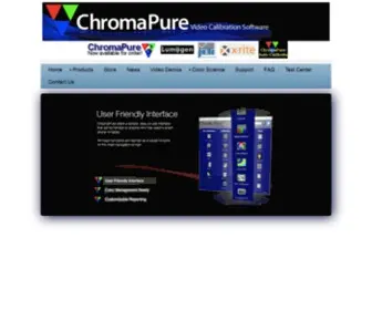 Chromapure.com(ChromaPure Video Calibration Software) Screenshot