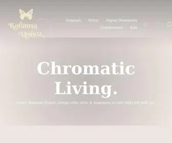 Chromaticliving.com(Chromatic Living) Screenshot